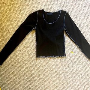 Black top- long sleeve
